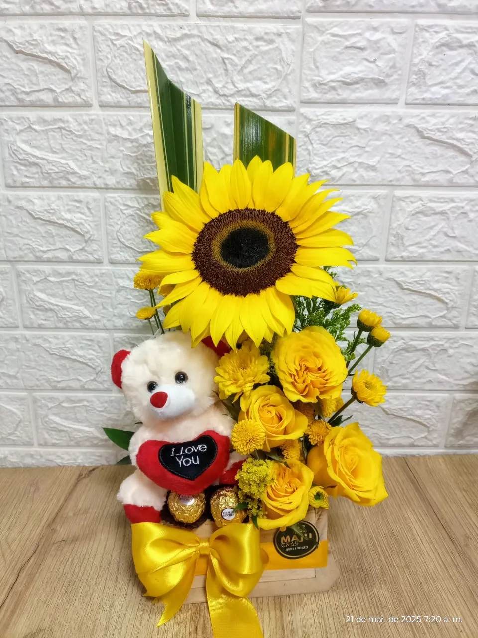Amoroso con Peluche primaveral
