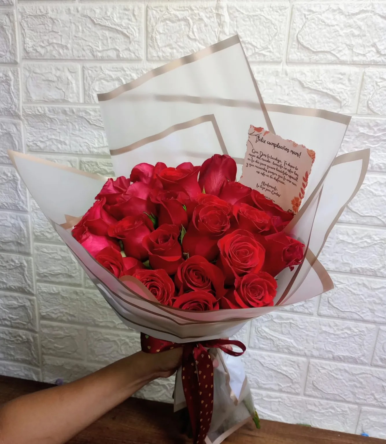 Ramo de Rosas Rojas Clásico