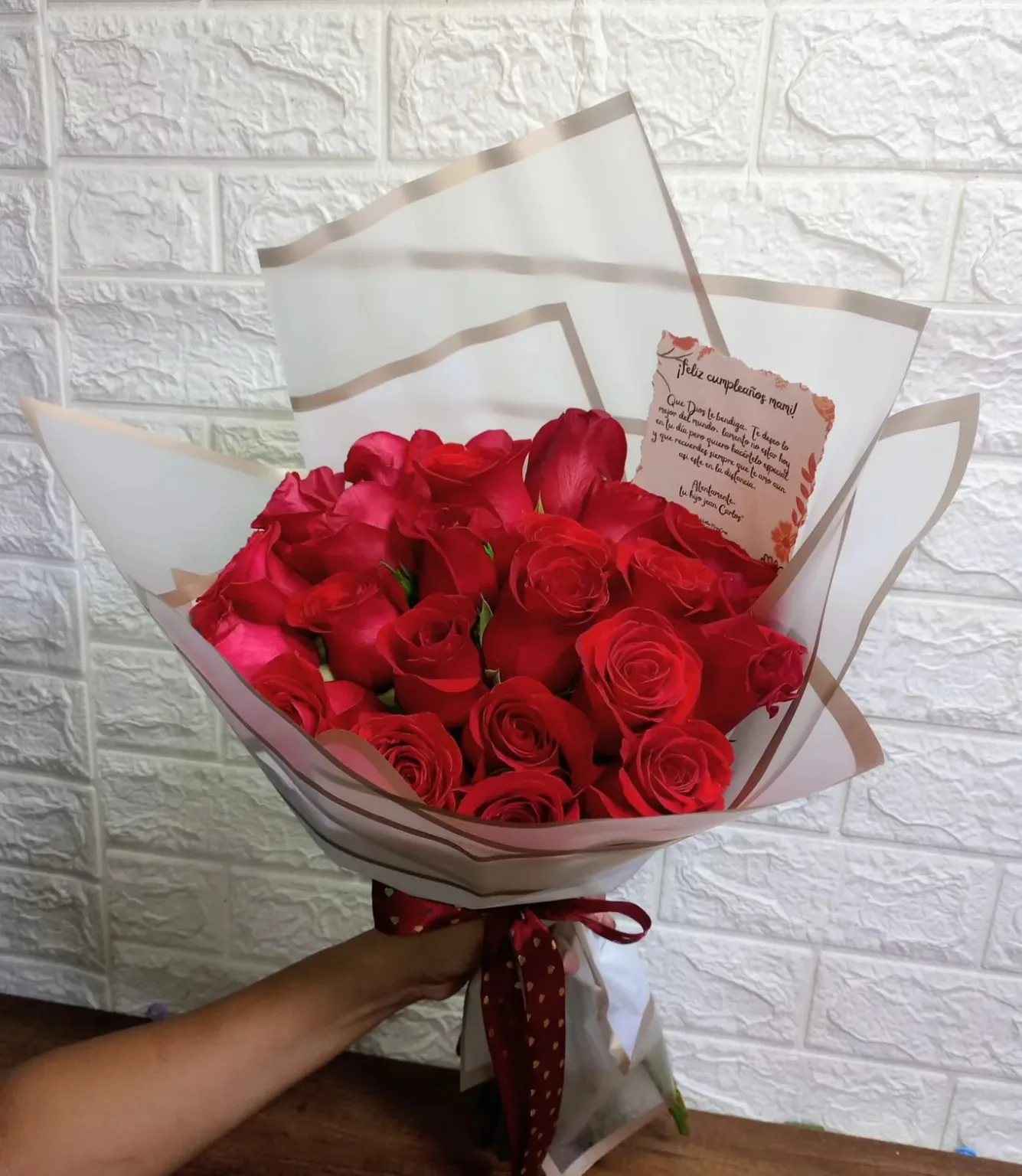 Ramo de Rosas Rojas Clásico