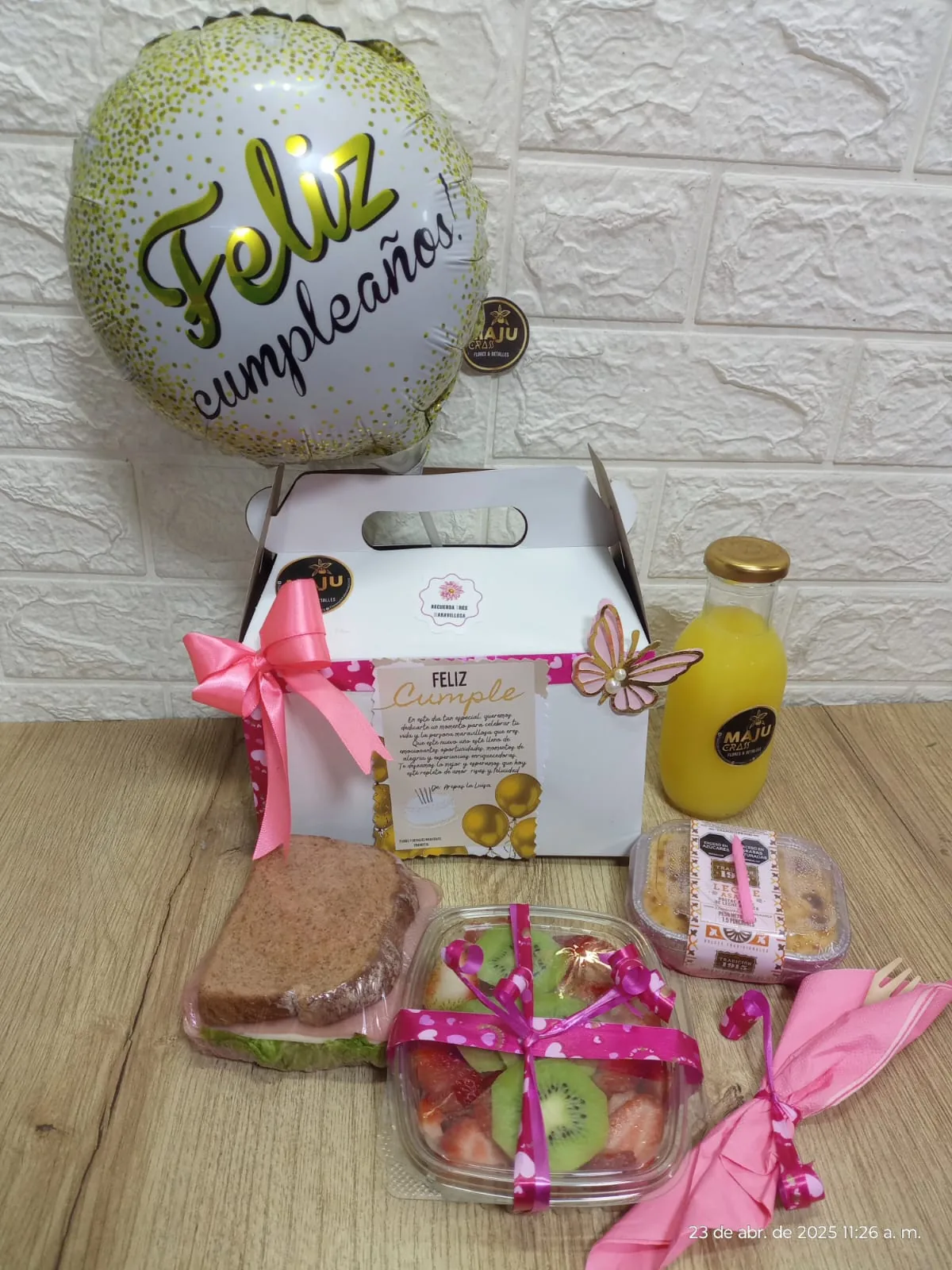Cumpleaños cajita