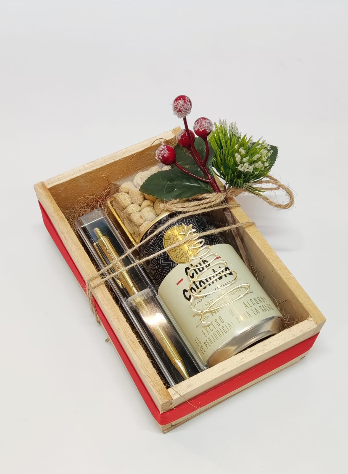 Caja  Festiva con Esfero