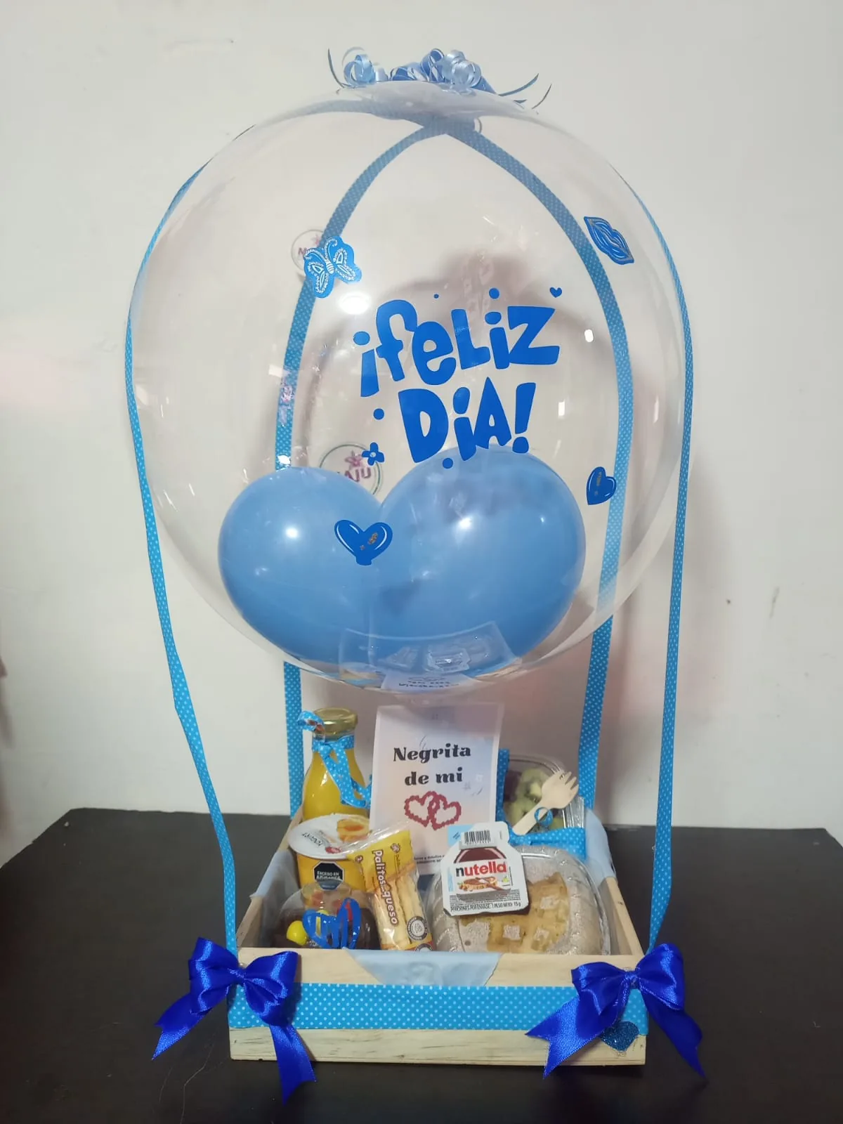 Desayuno Sorpresa globito azulito