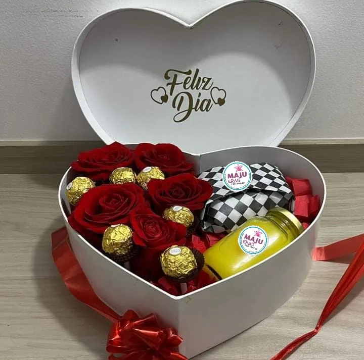 Caja Corazón un delicado cariño