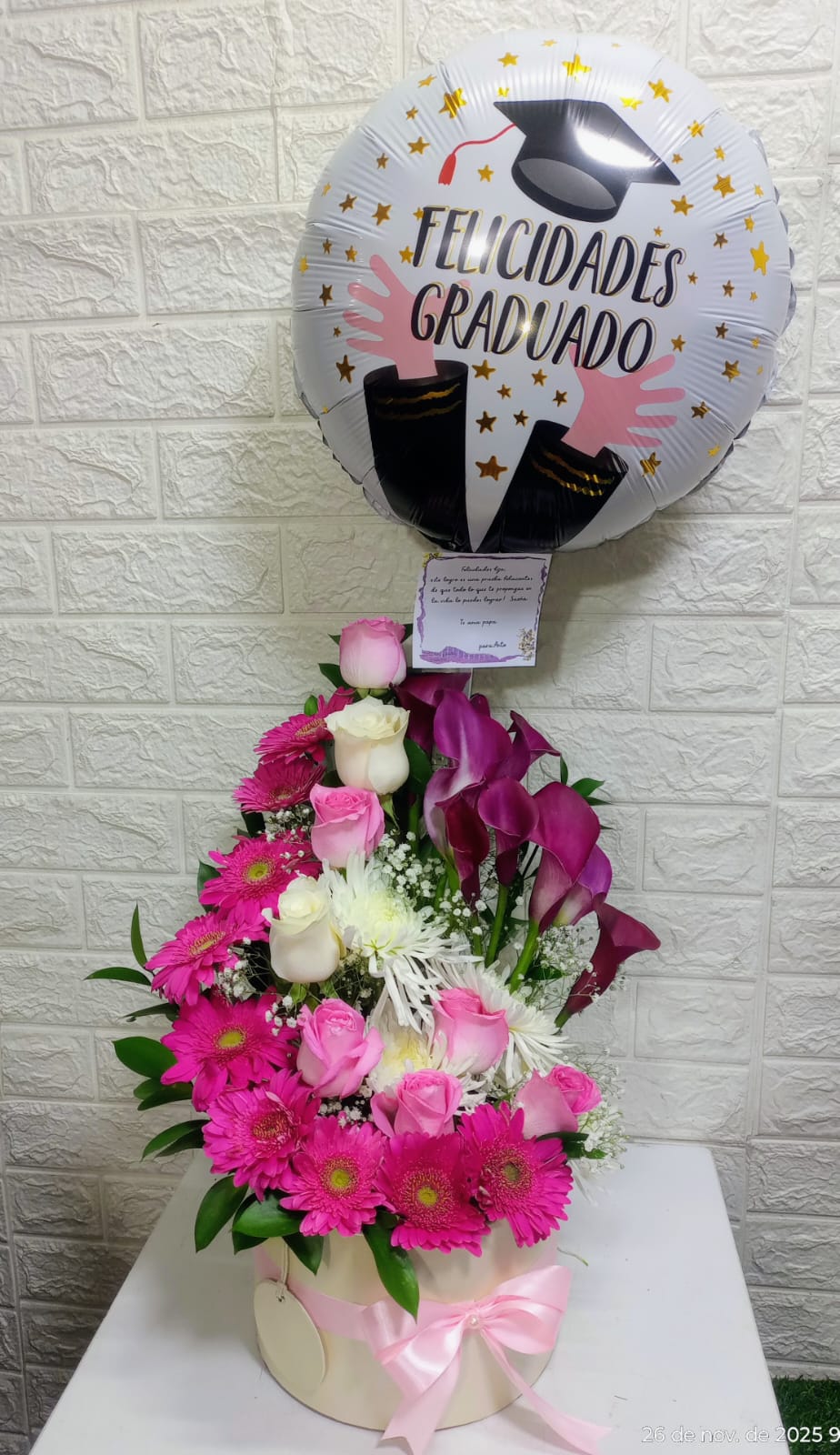Caja premium sensacional graduación