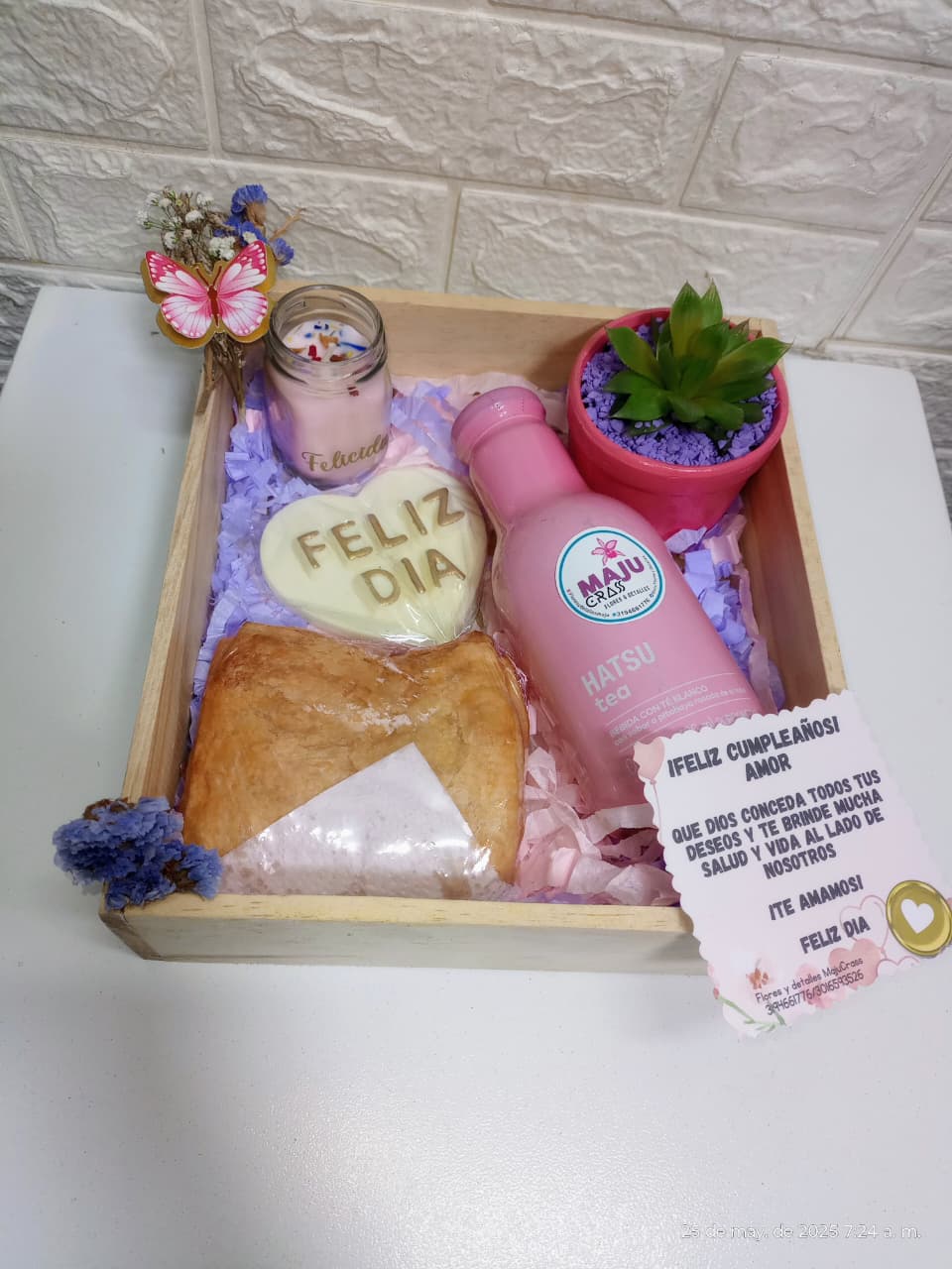 Caja especial  para disfrutar