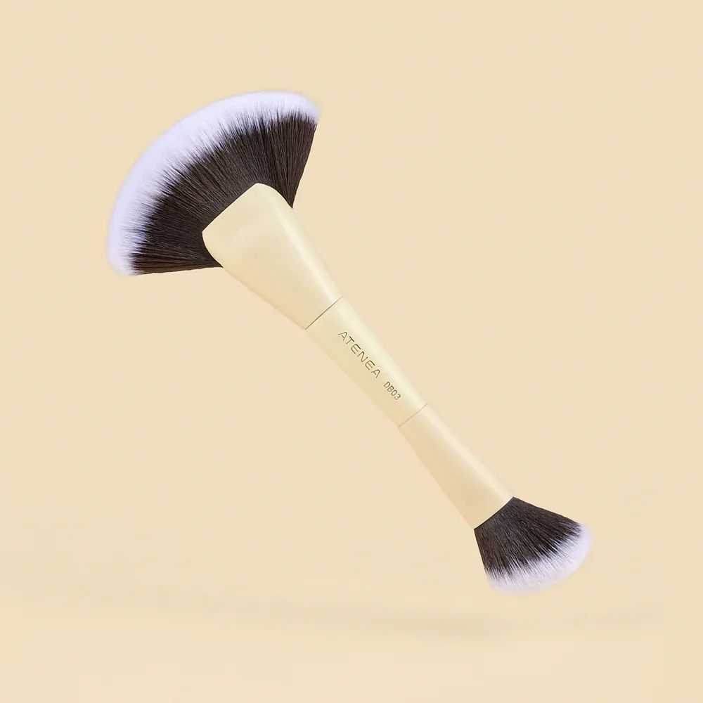 Brocha de Maquillaje Doble Atenea