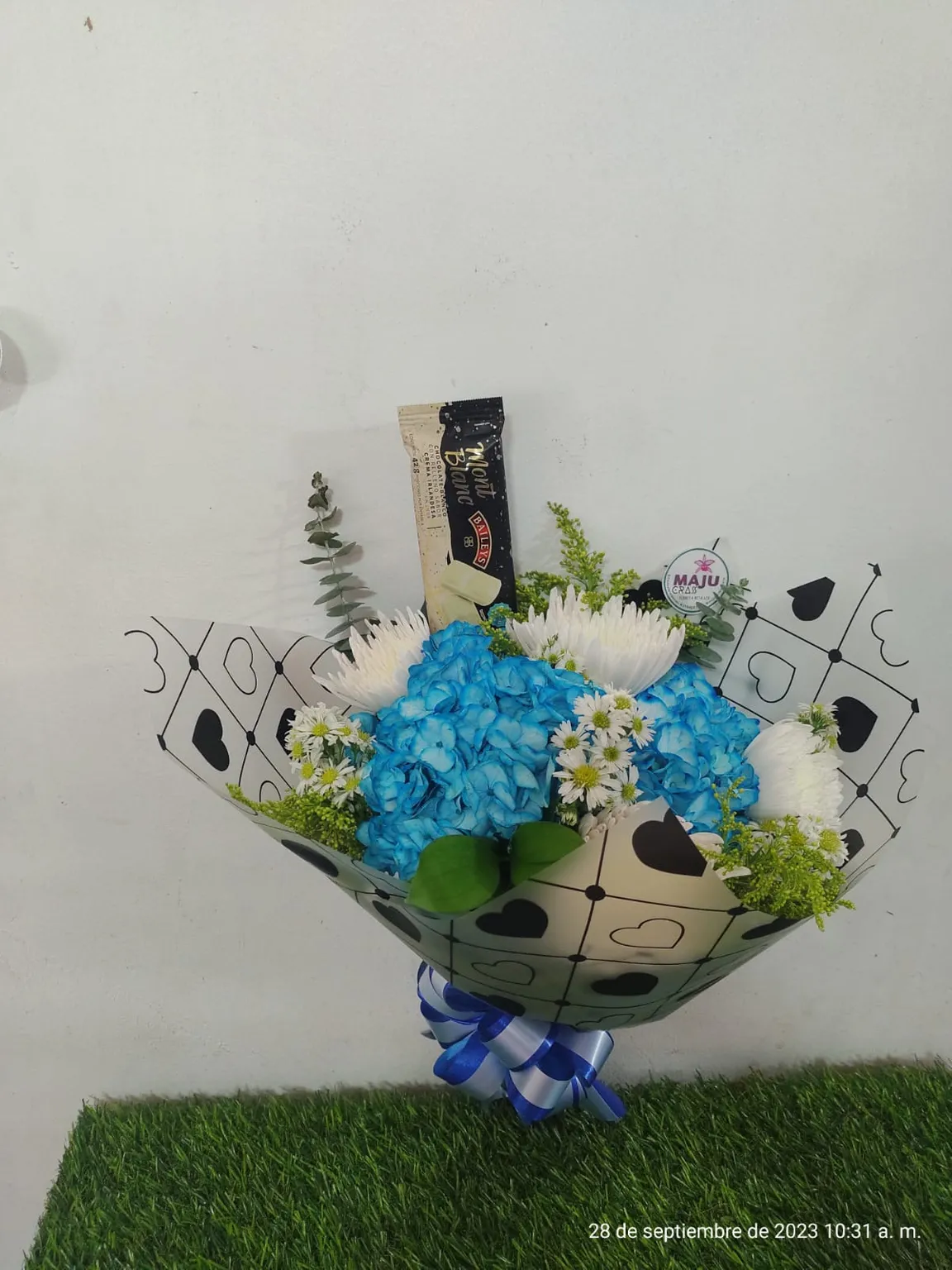 Ramo Floral Cielo Azul
