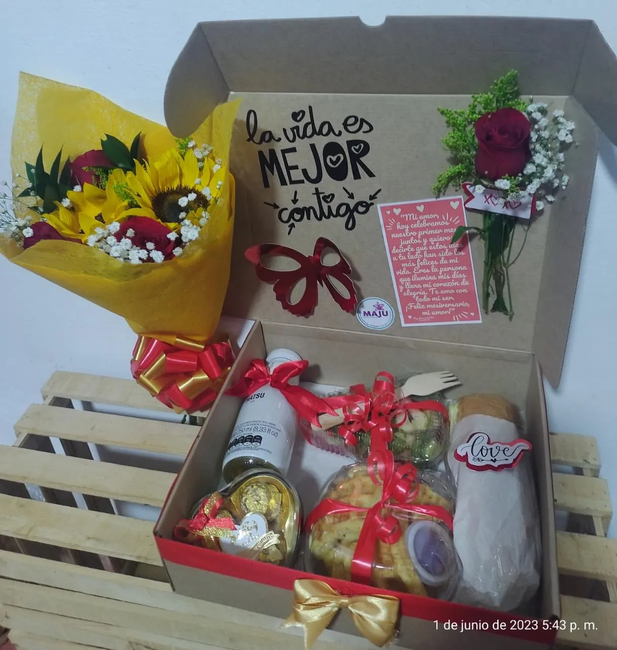duo delicias y flores