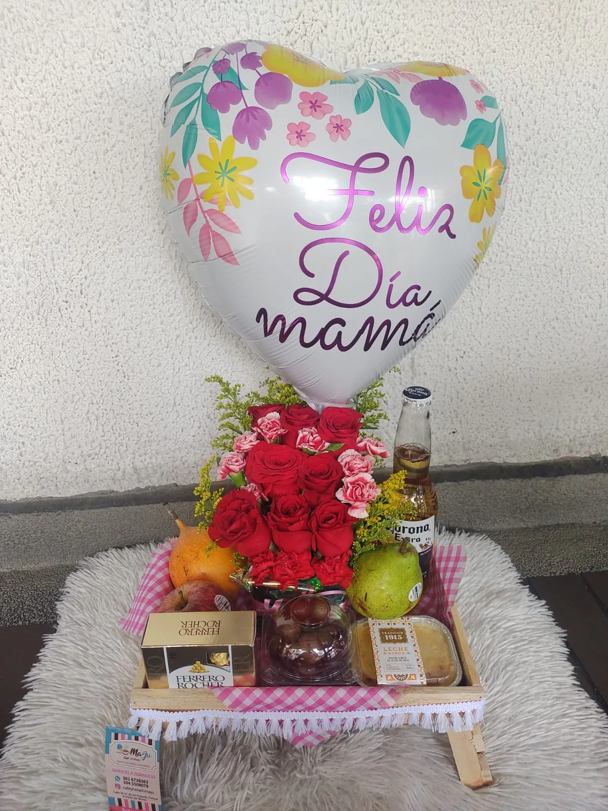 Cesta Premium Feliz Día Madre