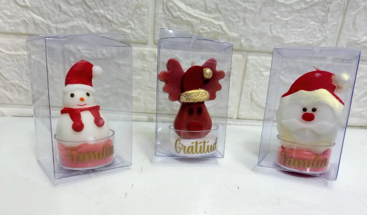 Velas Navideñas Decorativas: renos