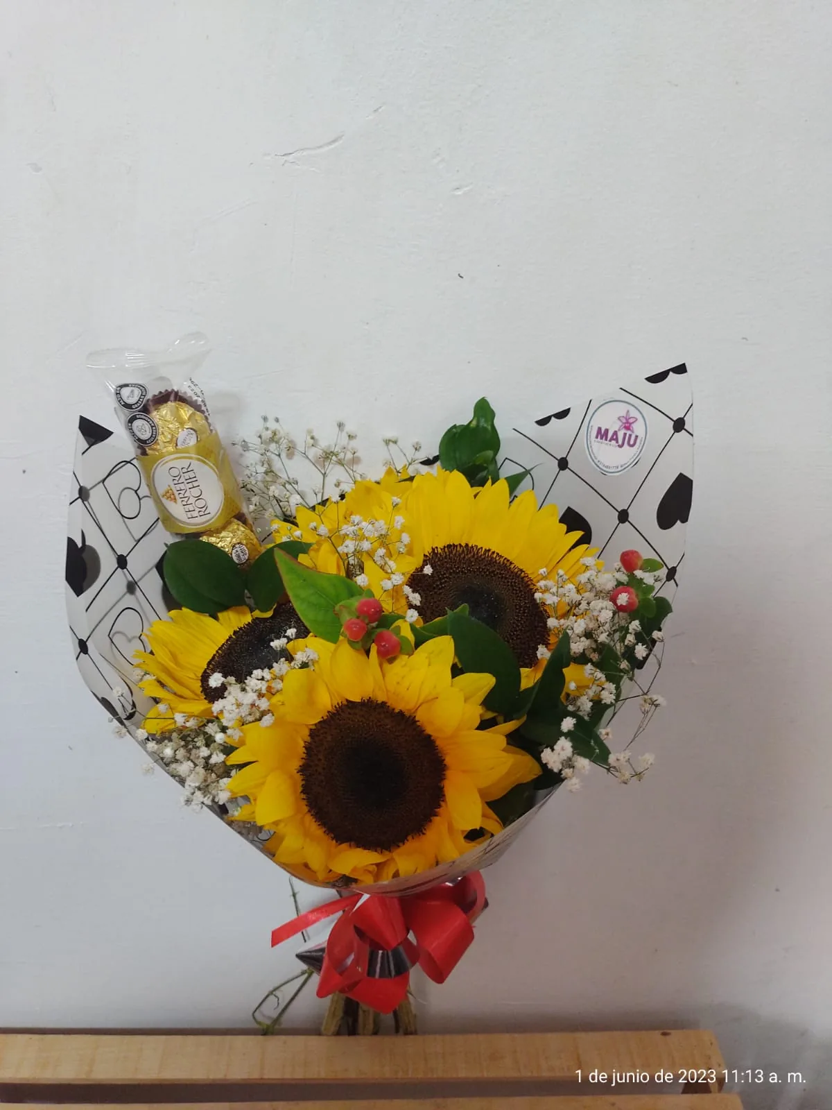 Ramo de Girasoles clasico