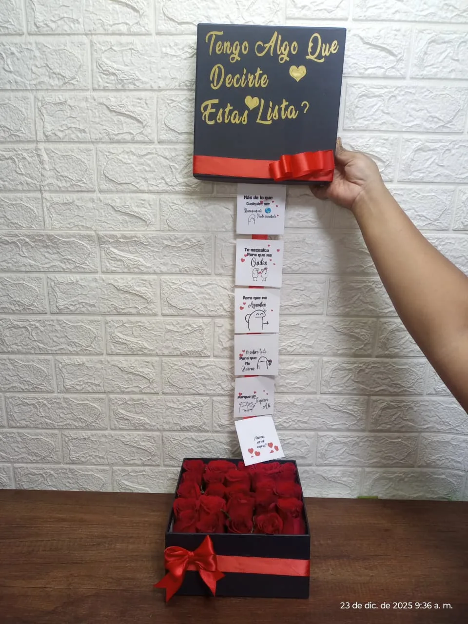 Caja floral sorpresa