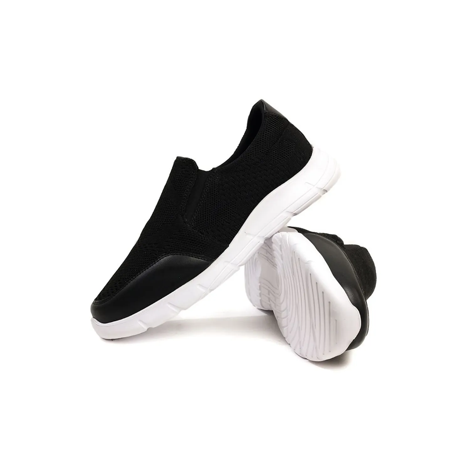 Zapatillas Slip-On Casuales Negras